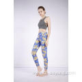 Ladies Starry Printed High Waist High Elastic leggings